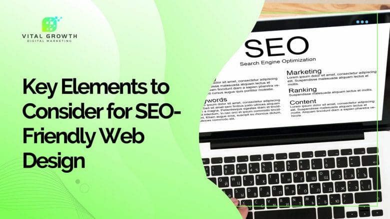A website with good SEO design, showing how SEO friendly web design can help increase search engine rankings